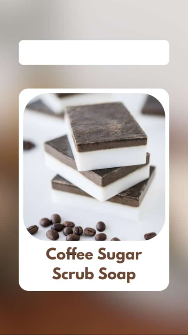 Coffee Sugar Soap